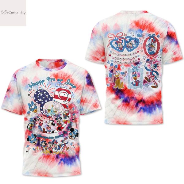 Grateful Dead Happy 4th Of July 3D T-Shirt