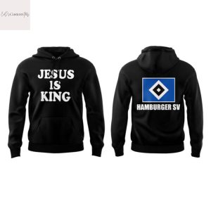 Hamburger SV Jesus Is King Hoodie – Black