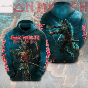 Iron Maiden Run For Your Lives Hoodie
