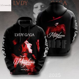 Lady Gaga The Mayhem Ball  Tour 2025 Hoodie