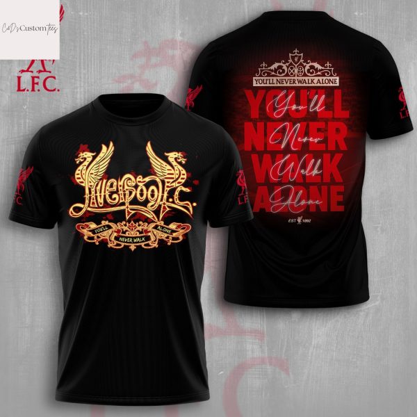 Liverpool You ll Never Walk Alone 3D T-Shirt