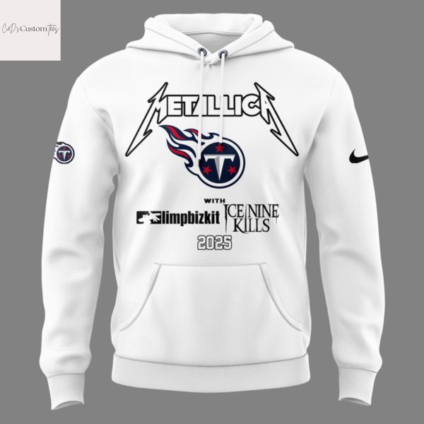 Metallica M72 World Tour Tennessee Titans Hoodie