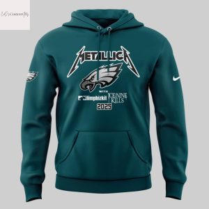 Metallica M72 World Tour x Philadelphia Eagles Hoodie