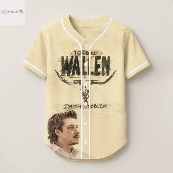 Morgan Wallen Im The Problem Baseball Jersey