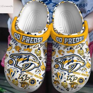 Nashville Predators Go Preds Crocs
