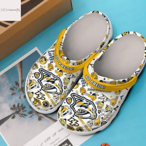 Nashville Predators Go Preds Crocs