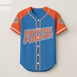 New York Knicks Win For The Boroughs Baseball Jersey