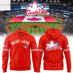Personalized Toronto Blue Jays Canada Day 2025 Hoodie