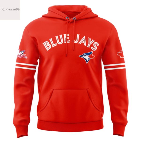 Personalized Toronto Blue Jays Canada Day 2025 Hoodie