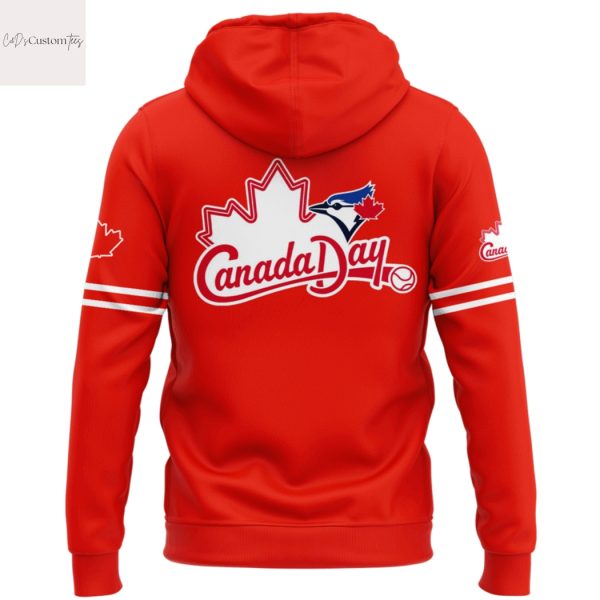 Personalized Toronto Blue Jays Canada Day 2025 Hoodie