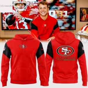San Francisco 49ers 2025 Red Hoodie