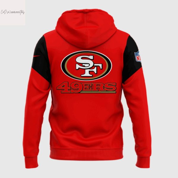 San Francisco 49ers 2025 Red Hoodie