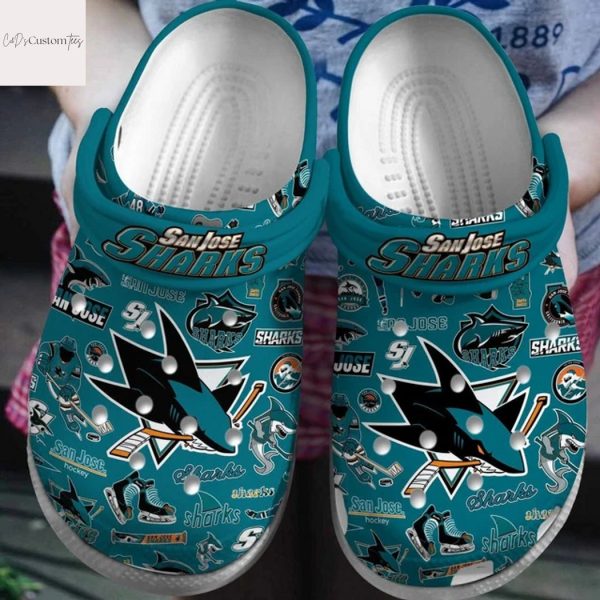 San Jose Sharks Nhl Sport Crocs
