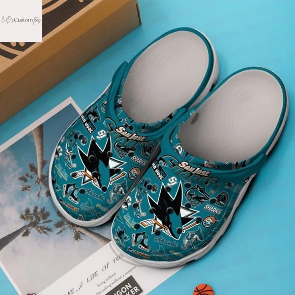 San Jose Sharks Nhl Sport Crocs