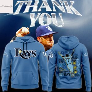 Tampa Bay Rays Evan Longoria Thank You For The Memories Forever A Rays Signature Hoodie