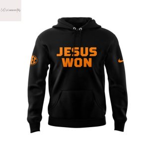 Tennessee Volunteers Baseball Jesus Won 2025 Hoodie