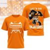 Tennessee Volunteers Baseball Lets Go Volunteers 3D T-Shirt – Black