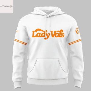 Tennessee Volunteers Lady Softball 2025 Hoodie – White