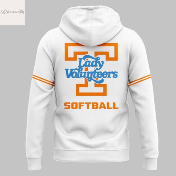 Tennessee Volunteers Lady Softball 2025 Hoodie – White