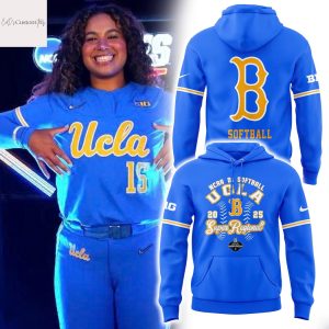 UCLA Bruins NCAA DI Softball 2025 Super Regional Hoodie