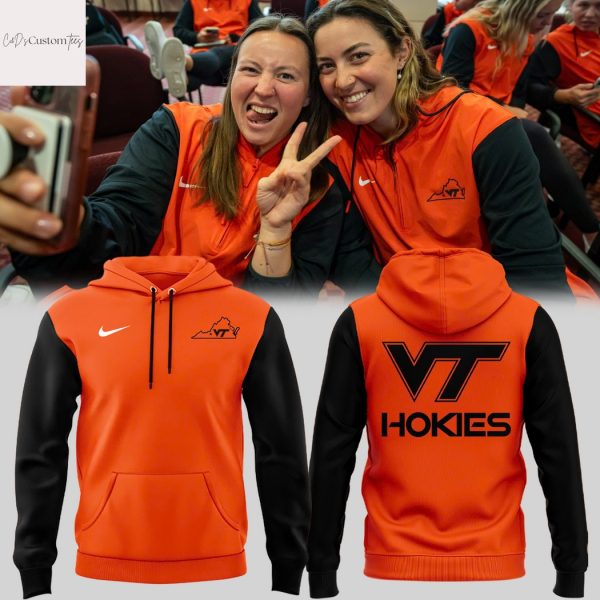 Virginia Tech Hokies Orange Black 2025 Hoodie