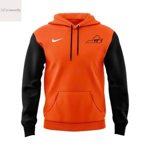Virginia Tech Hokies Orange Black 2025 Hoodie