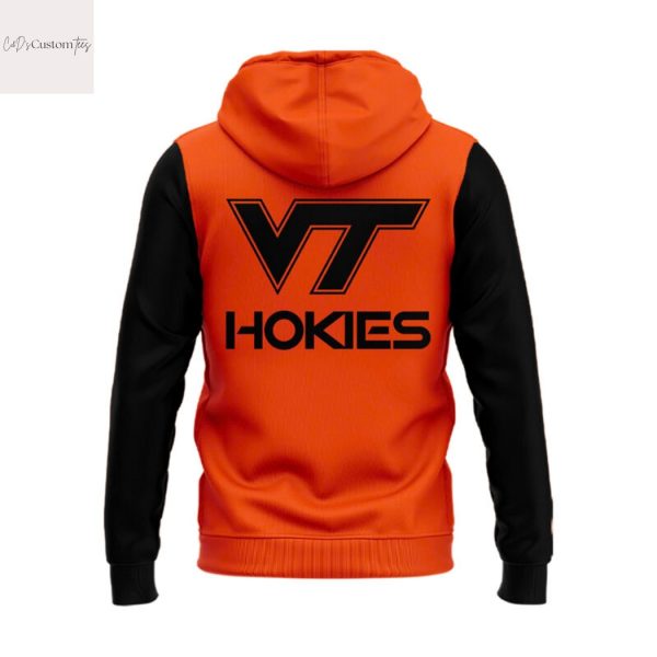 Virginia Tech Hokies Orange Black 2025 Hoodie