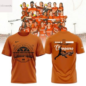 2025 National Champions Texas Longhorns Softball 3D T-Shirt