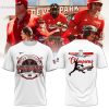 2025 National Champions Texas Longhorns Softball 3D T-Shirt – White