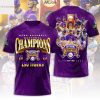 Florida Panthers Stanley Cup Champs 2025 Back To Back 3D T-Shirt