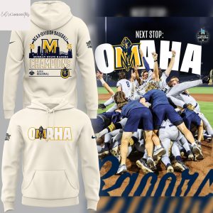 2025 NCAA Division Baseball Super Regional Champions Murray State Racers Omaha Hoodie