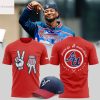 Atlanta Braves x Usher Peace Up A-Town Down 3D T-Shirt – Blue