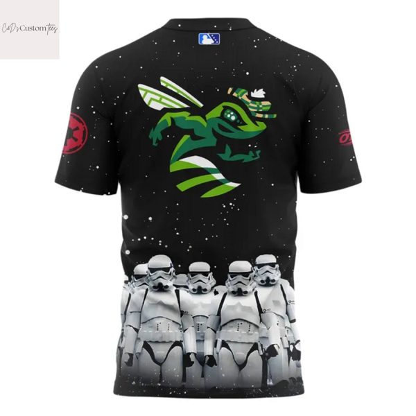 Augusta GreenJackets x Star War 2025 3D T-Shirt