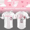 Atlanta Braves Love Kitty Pink Baseball Jersey