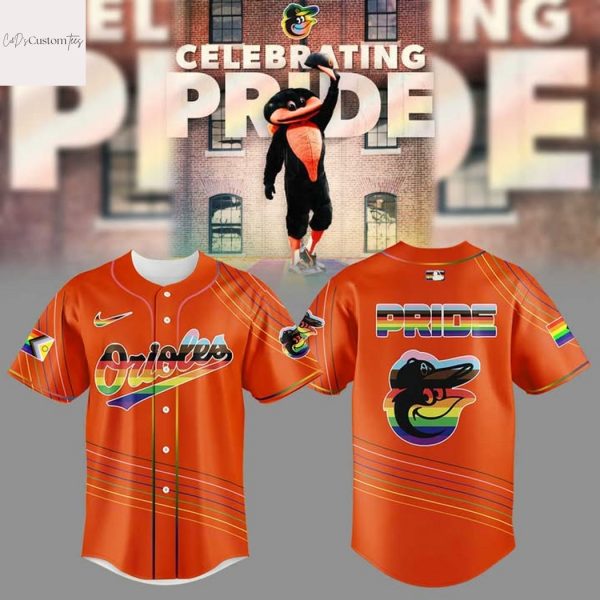 Baltimore Orioles Pride Month Baseball Jersey