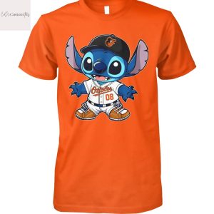 Baltimore Orioles x Stitch Unisex T-Shirt