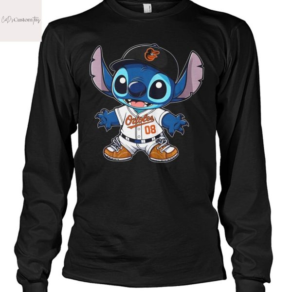 Baltimore Orioles x Stitch Unisex T-Shirt