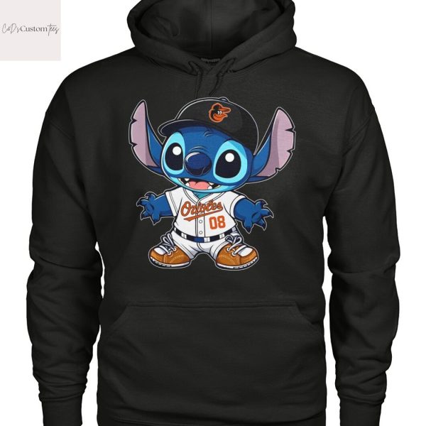 Baltimore Orioles x Stitch Unisex T-Shirt