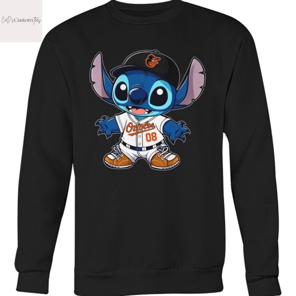 Baltimore Orioles x Stitch Unisex T-Shirt