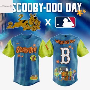 Boston Red Sox x Scooby Doo Baseball Jersey