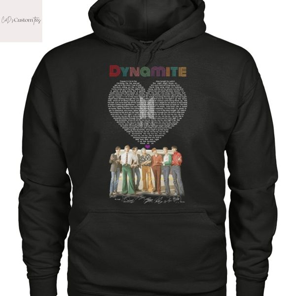 BTS Dynamite Signature Unisex T-Shirt