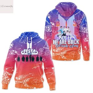 BTS Festa 2025 We Are Back get Ready Army Hoodie