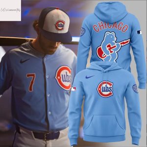 Chicago Cubs 2025 Hoodie – Blue