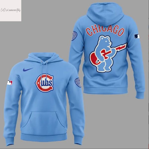Chicago Cubs 2025 Hoodie – Blue