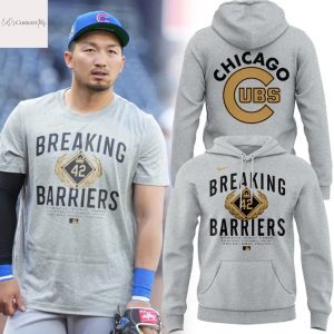 Chicago Cubs 2025 Jackie Robinson Breaking Barriers Hoodie