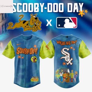 Chicago White Sox x Scooby Doo Baseball Jersey