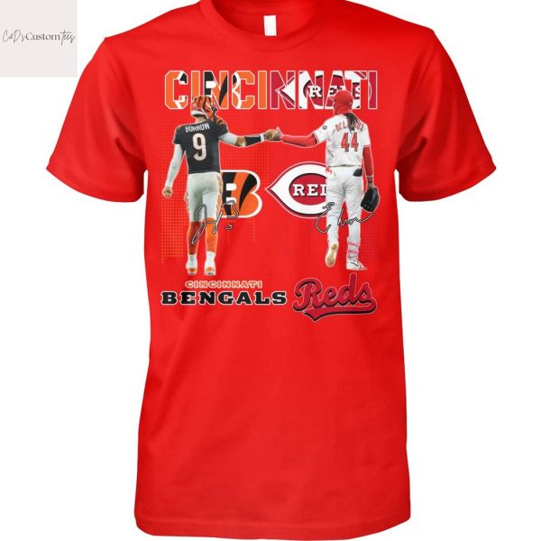Cincinnati Bengals x Cincinnati Reds Signature Unisex T-Shirt