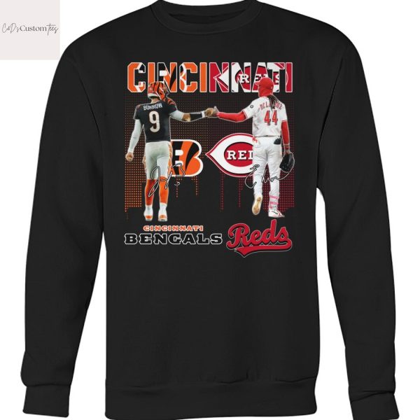 Cincinnati Bengals x Cincinnati Reds Signature Unisex T-Shirt