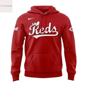 Cincinnati Reds Peanuts Snoopy Red Hoodie