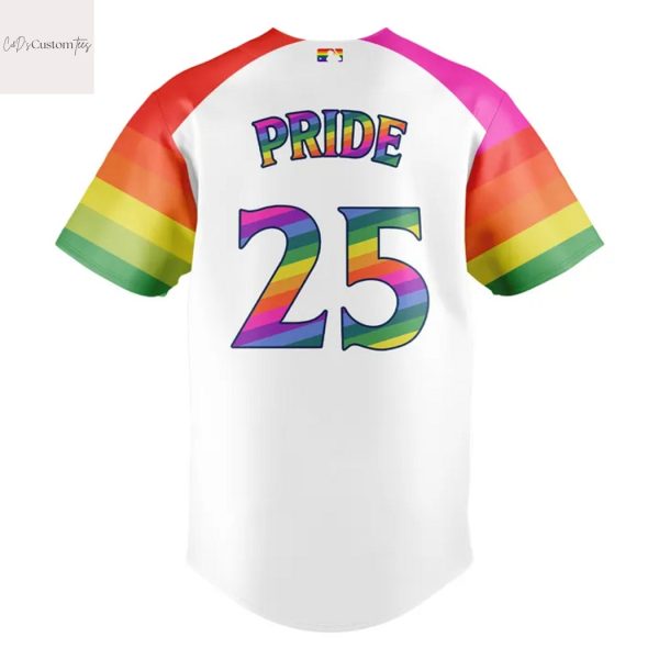 Detroit Tigers Pride Night 2025 Baseball Jersey